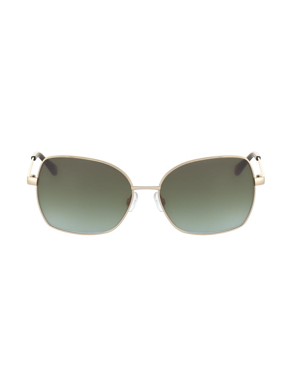 énorme Anne Klein Metal Butterfly Sunglasses   | VBK-7327768